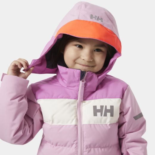 Bilde av Helly Hansen K Vertical Ins Jacket 073 Pink Lavender